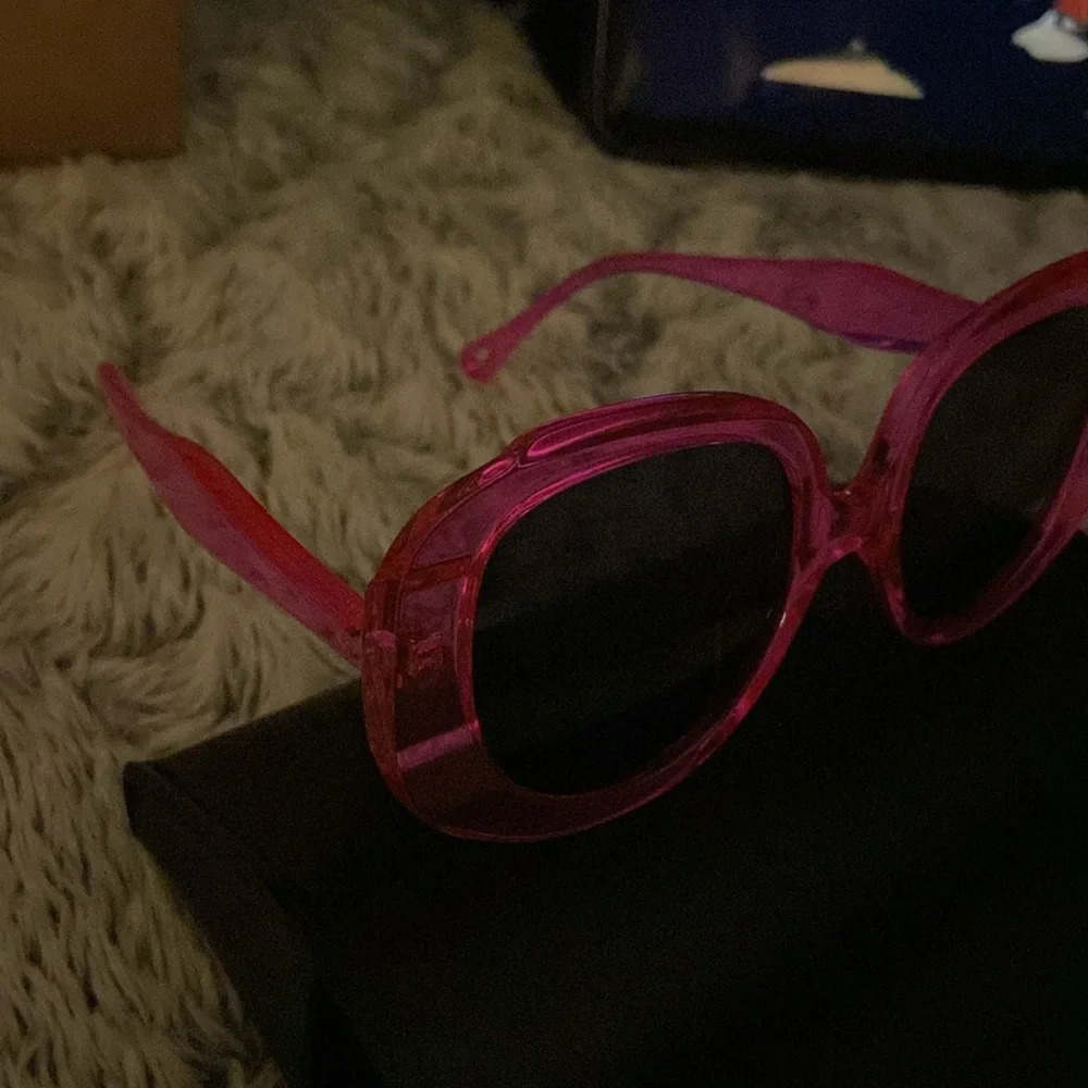 Hot pink shades 🛍️ SHEIN with case